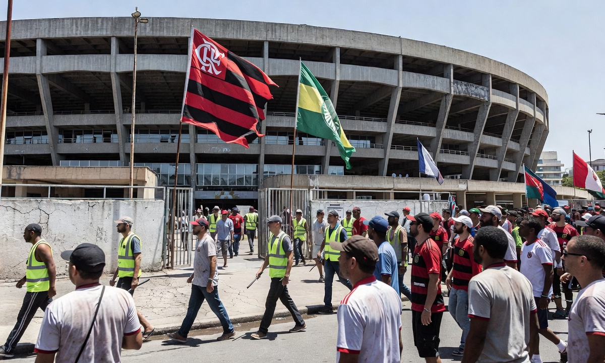 Flamengo et Palmeiras. Les autorités locales ont renforcé les mesures de sécurité pour assurer le bon déroulement des rencontres.
