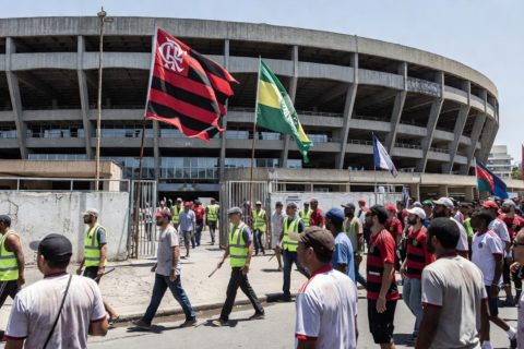 Flamengo et Palmeiras. Les autorités locales ont renforcé les mesures de sécurité pour assurer le bon déroulement des rencontres.